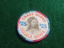Paulson Crazy Horse $25 Chip
