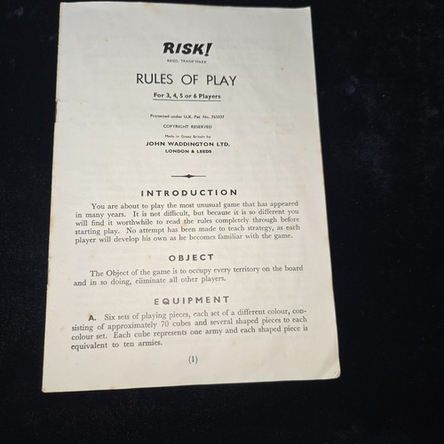 Vintage 1960 risk - vintage,