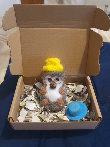 Happy hedgehog needle - hedgehog,