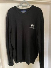 Trump Turnberry by Peter Scott of Scotland Crew Neck Golf Jumper Black. 46 Chest