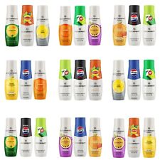 3XSodaStream syrups Pepsi-7UP-Lipton-Lemonade-Ale-Toniс-Orange-Mango-Cherry-Lime