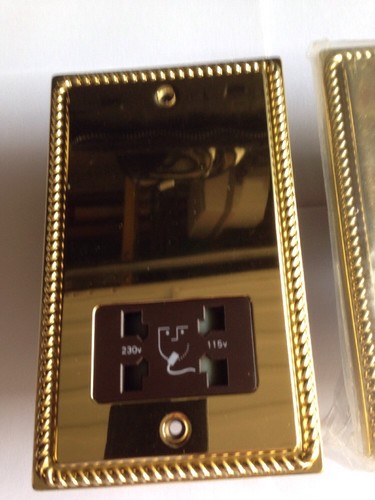 Georgian polished brass - polished,