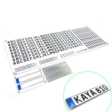 Europe License Plate Model for 1/14 Tamiya RC Truck Trailer Scania 770S Volvo