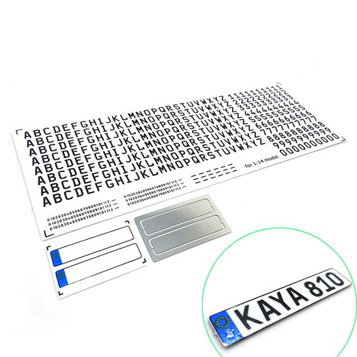 Europe license plate model for - europe,