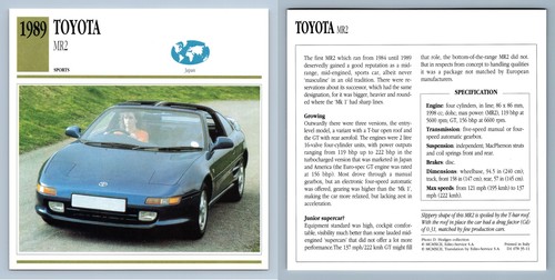Toyota mr2 1989 - mr2,