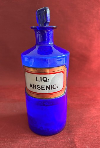Antique blue glass - antique,