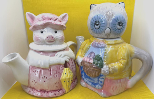 Vintage mother pig and - mother,