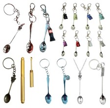 mini spoon small metal tube
