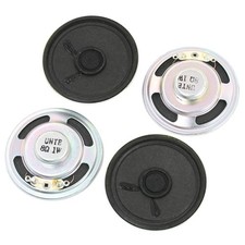 4Pcs Electronic Round Metal
