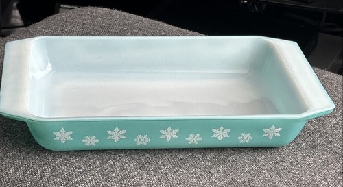 Vintage mcm pyrex - vintage, snowflake
