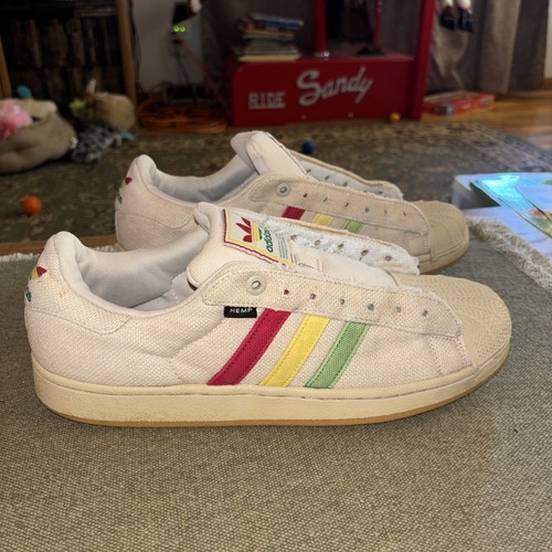 Adidas superstar hemp rasta - hemp,
