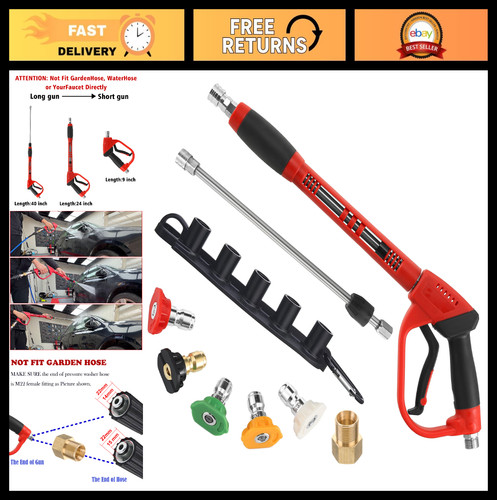 Deluxe pressure washer long - deluxe,