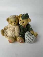 Cherished Teddies Forever Yours Forever True 302716 Soldier Bride wedding groom