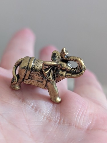 Zen cute brass lucky elephant - lucky,