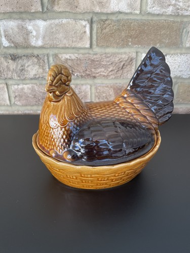 Pottery hen nest ceramic - pottery, on