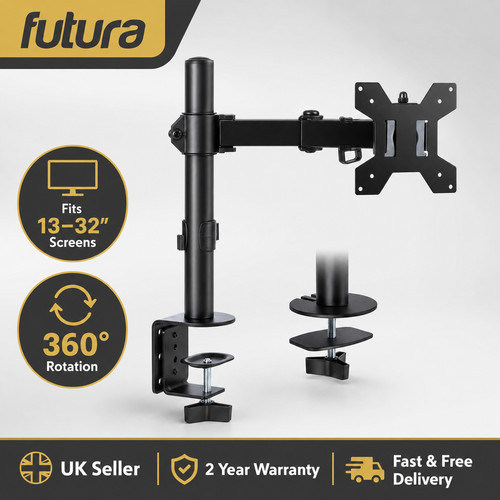 Futura single monitor arm - single,