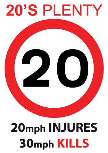 Sticker sign decal - sign, 20s