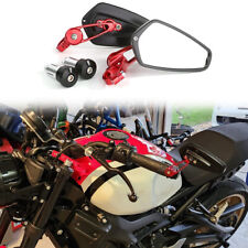 For Yamaha XS750 XSR700 XSR900 Motorcycle 7/8'' Handle Bar End Rear View Mirrors
