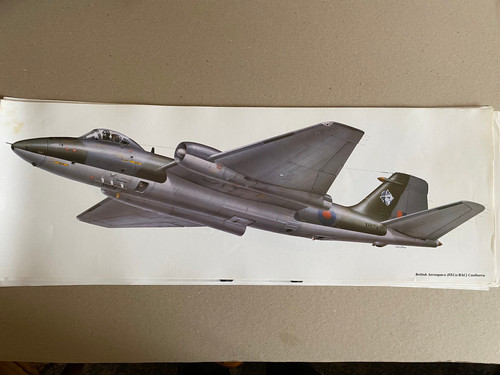 Aviation art print british - art,