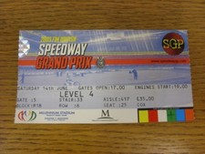 14/06/2003 Ticket: Speedway