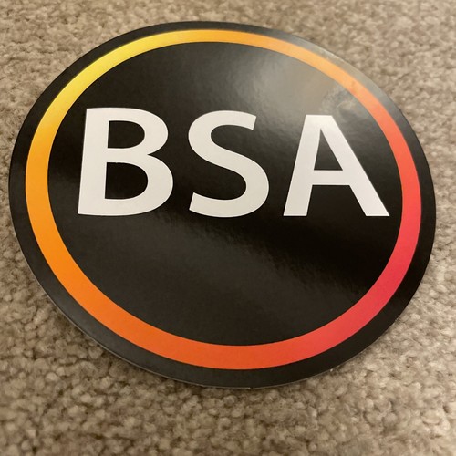Bsa classic motorcycle - bsa, sticker