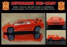 LAMBORGHINI DIABLO - ITALIAN MADE 1/43 SCALE BURAGO DIECAST COLLECTORS MODEL CAR