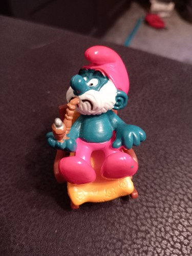 Vintage schleich peyo grandpa - peyo,