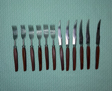 Vintage Steak Knives & Forks