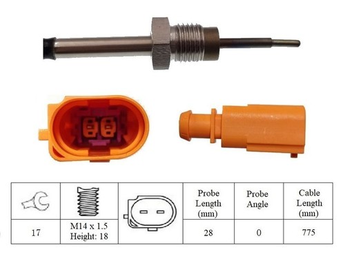 Post dpf exhaust - post, temperature