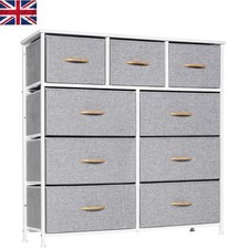 Sleek drawer dresser with - 9-drawer,