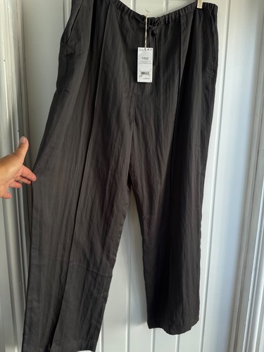 Next grey tencel - trousers, size