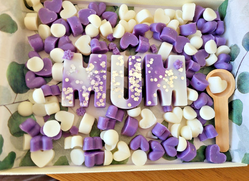 Personalised wax melt - wax, scoopies