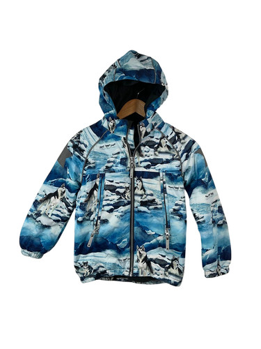 Molo castor jacket blue husky - molo,