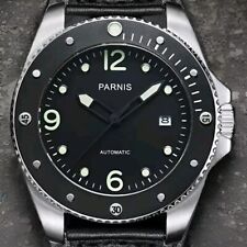 Parnis Automatic Sapphire Men Watch 43mm Stainless Case 100m Explorer 