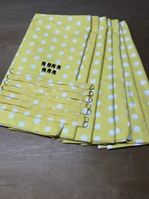 Polka Dot Camper Van Curtain Set Yellow/ WHITE, VW T25,Blackout/Magnets