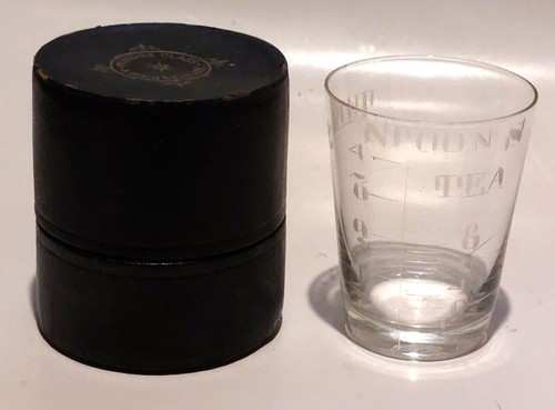 Medicine glass minim - glass,