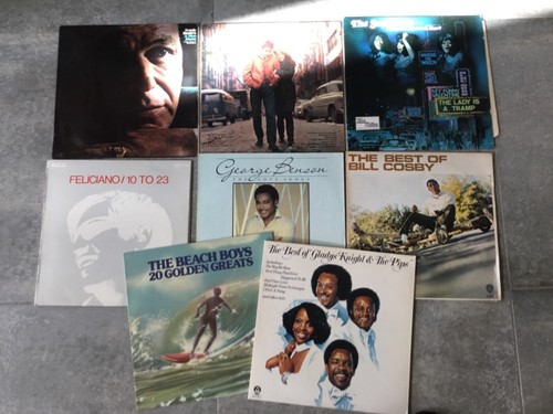 Vinyl records job - x, 8
