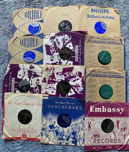 1950s records 10 - 12, x