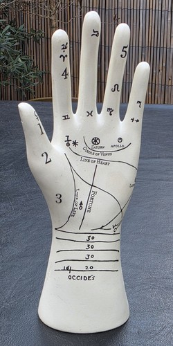 Palmistry hand ring holder - palmistry,