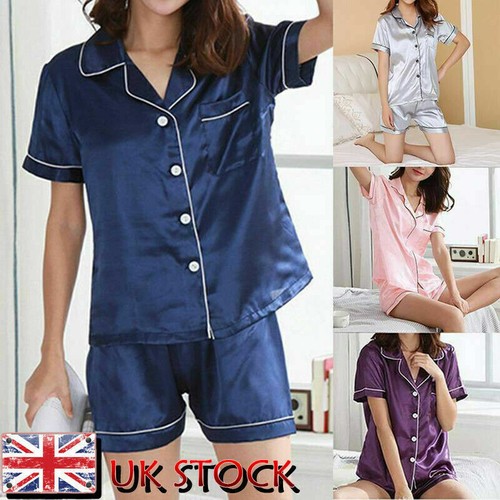 Women satin pyjamas nightwear - women,