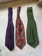 Vintage Men’s Ascots Lot Of