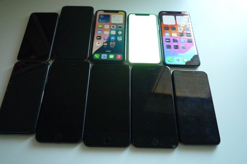 Job lot 10x apple iphones - job,
