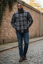 Wolverine Mens Blue Denim Work