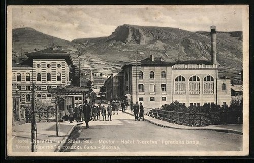 Postcard mostar hotel - mostar,,