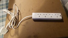 4 plug extension lead with
