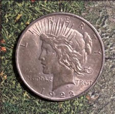 1922 Silver Liberty One Dollar