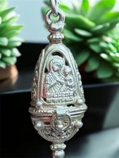 Antique Silver 925 Cross Jesus