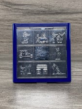 Vintage Bourjois Evening In Paris Art Deco Makeup Compact