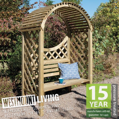Garden arbour bench seat patio - bench,