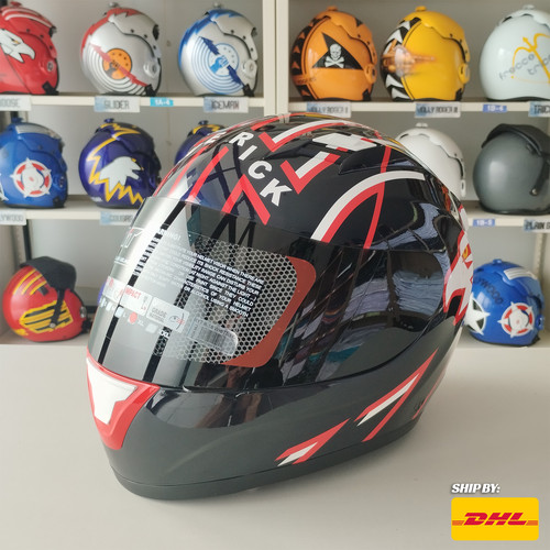 Custom airbrush helmet - custom, gun